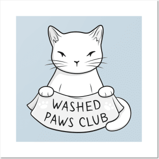 Welcome to the Washed Paws Club Posters and Art